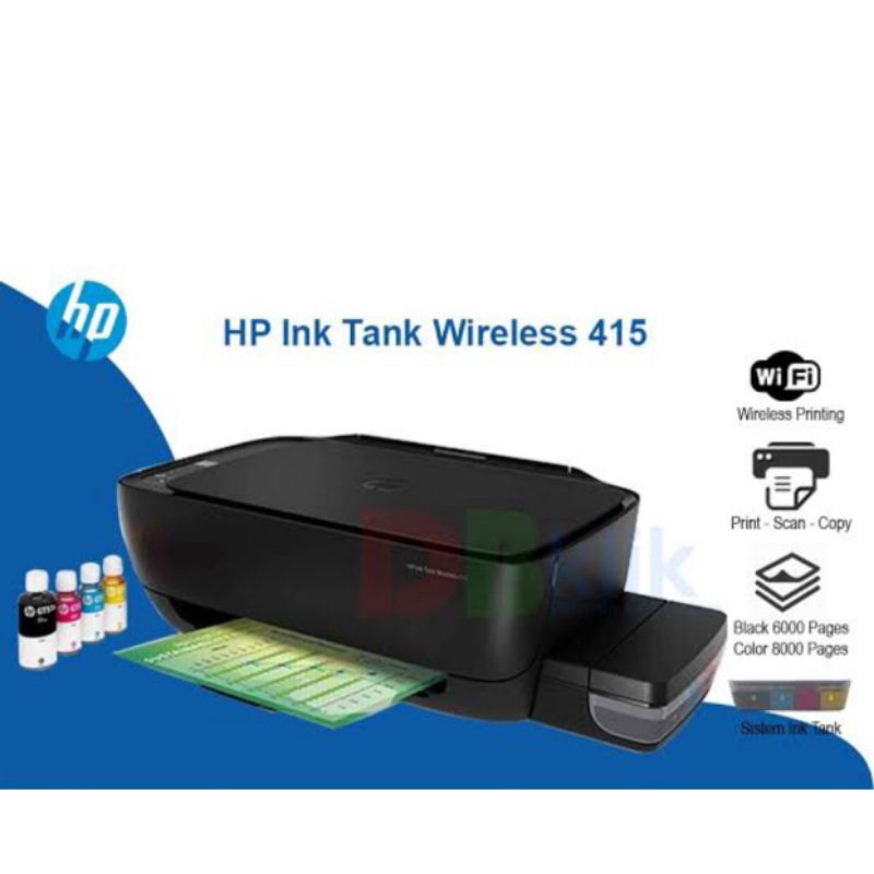 HP Ink Tank Wireless 415 All In One