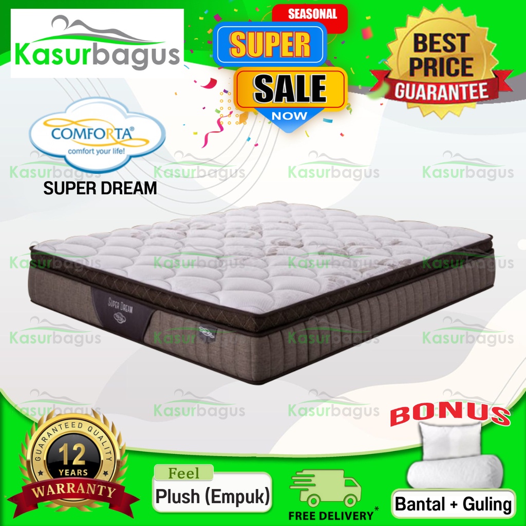 Comforta Kasur Springbed Super Dream - Kasur Saja 120x200