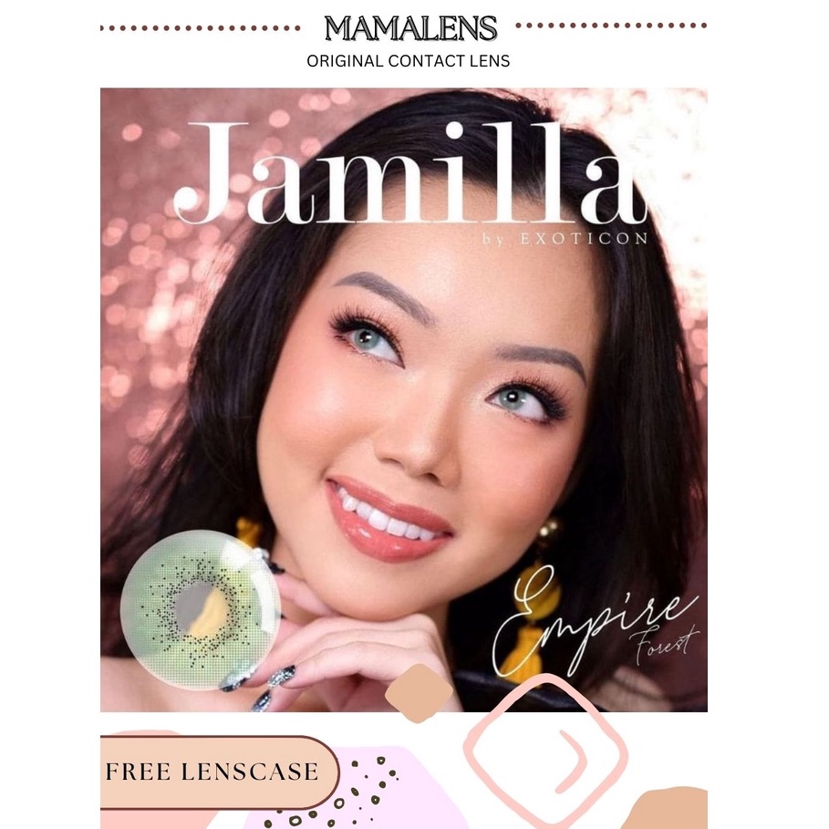 SOFTLENS X2 JAMILLA NORMAL &amp; MINUS -0.50 SD -3.00 | FREE LENSCASE - MAMALENS