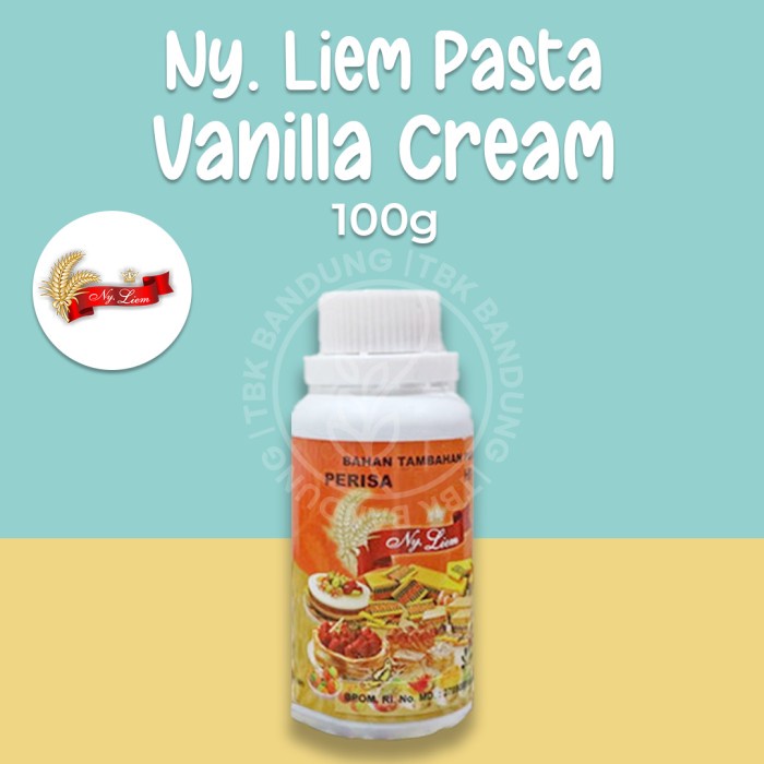 

ORIGINAL MURAH Ny. Liem Perisa Pasta Vanilla Cream 100 gr