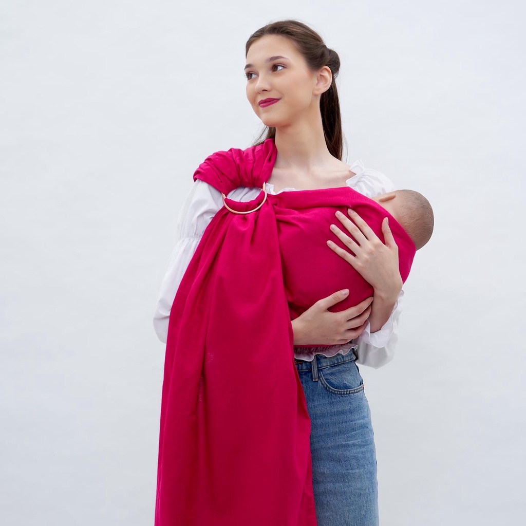 Gendongan Bayi Ringsling Fanta Linen Ramie