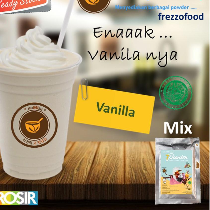 

10.10 SALE BUBUK MINUMAN VANILLA ORIGINAL MIX 1KG - SERBUK MINUMAN ES BOBA RASA VANILLA - VANILA POWDER DRINK gas !!