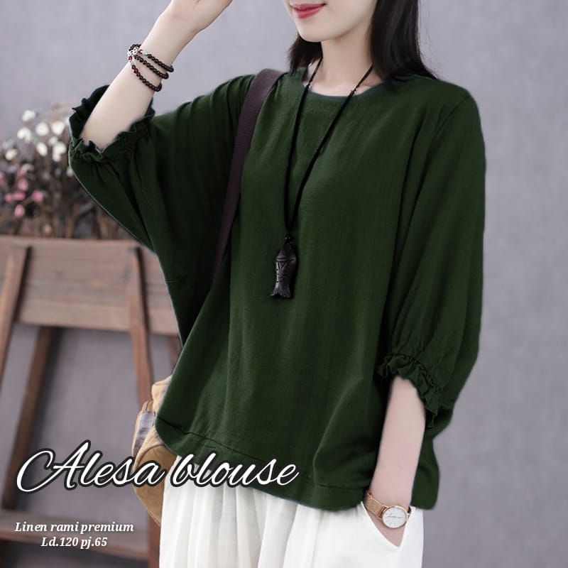 ALESA BLOUSE BAJU WANITA TERBARU