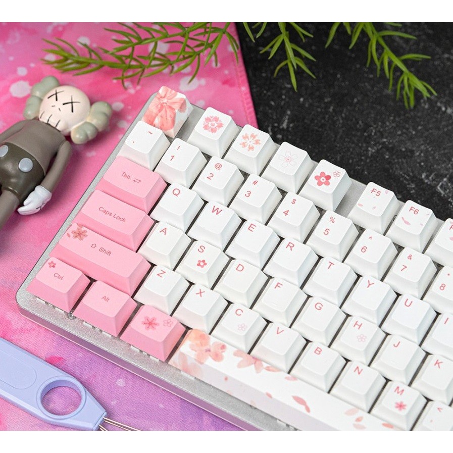 Yiqi New Cherry PBT Dye-sub Keycaps 122 set Cherry Profile