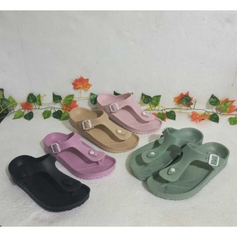 Sandal Wanita Flat Sandal Jepit Phylon Ringan - Size 36-40 New Era LB E 9052