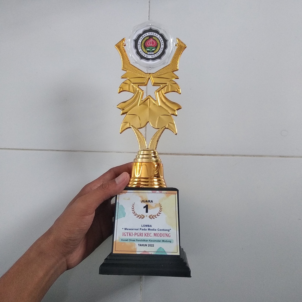 Stiker Trophy, Stiker Piala, Stiker Cinderamata Custom