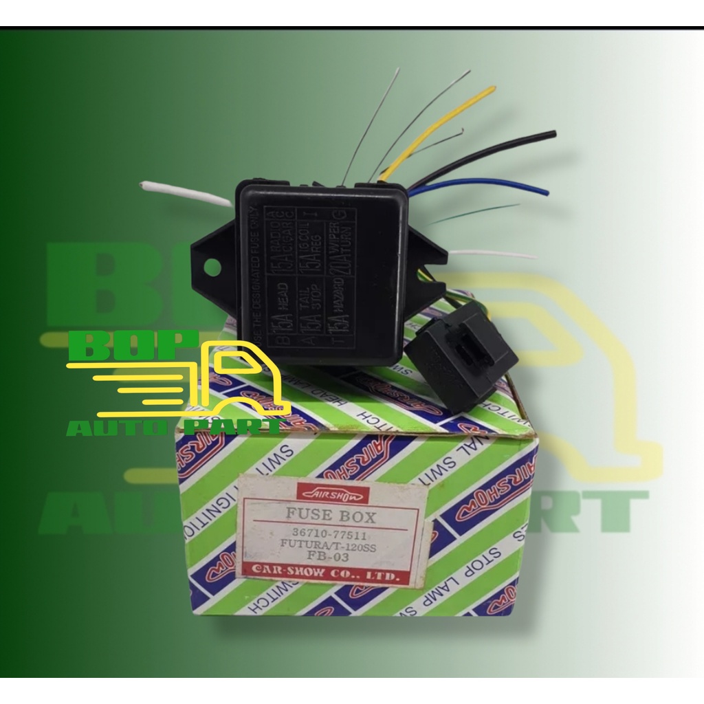 FUSE BOX ASSY/ RUMAH SIKRING FUTURA SL-413 CARBU/T-120SS CARBU...