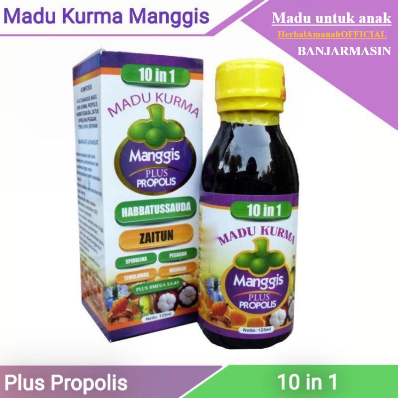 

Madu Sari Kurma 10 In 1 Manggis plus Propolis