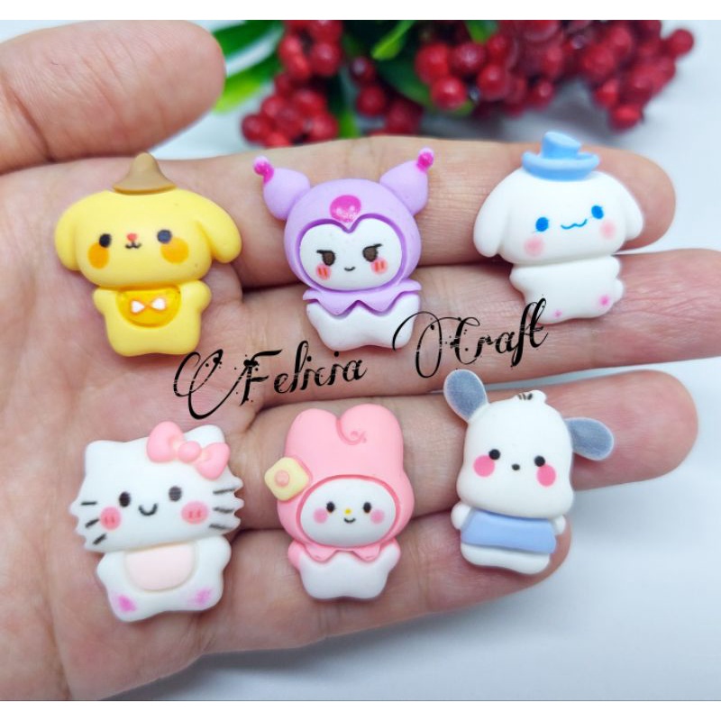 Clay resin sanrio hello kitty baby