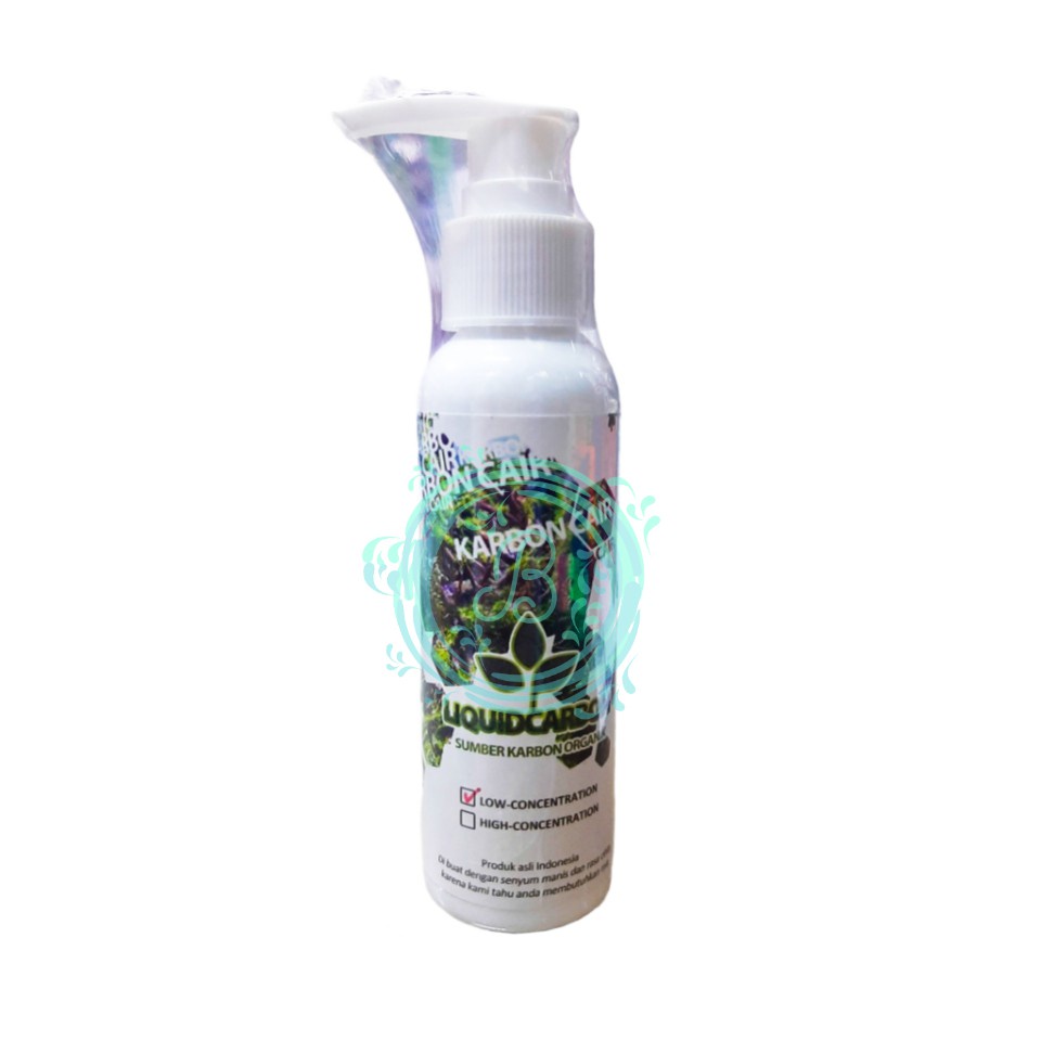 LIQUID CARBON LOW CONCENTRATION 100ml KARBON CAIR CO2 CAIR AQUASCAPE AQUARISET 100 ML LIQUIDCARBON