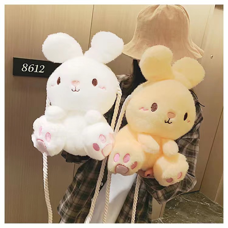 cod★ready★ Tas selempang Madley Sling Bag Fashion Motif Kartun Karakter Hewan kelinci Anak &amp; Dewasa globallagilaku