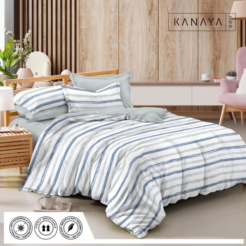 Jual Kanaya Bed Cover Set Catalina Shopee Indonesia