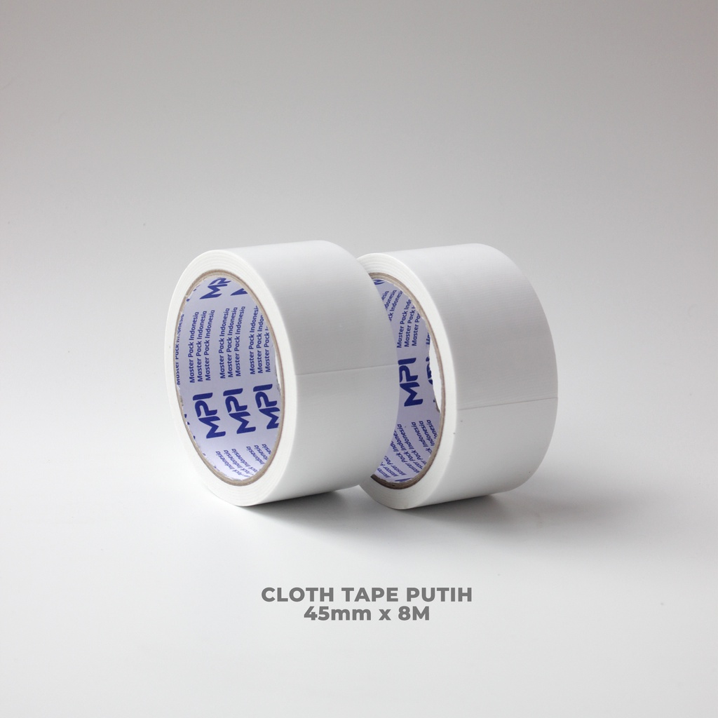 Lakbain Kain Putih MPI 2 INCH x 8 Meter MPI - Cloth Tape