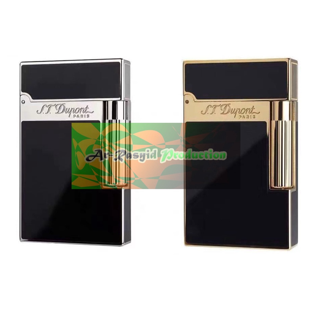 Korek Api Dupont Motif St. Dupont Paris Black Lacquer