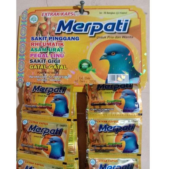 

ㅱ MERPATI jamu asam urat Original GREAT SALES 3889 ❁