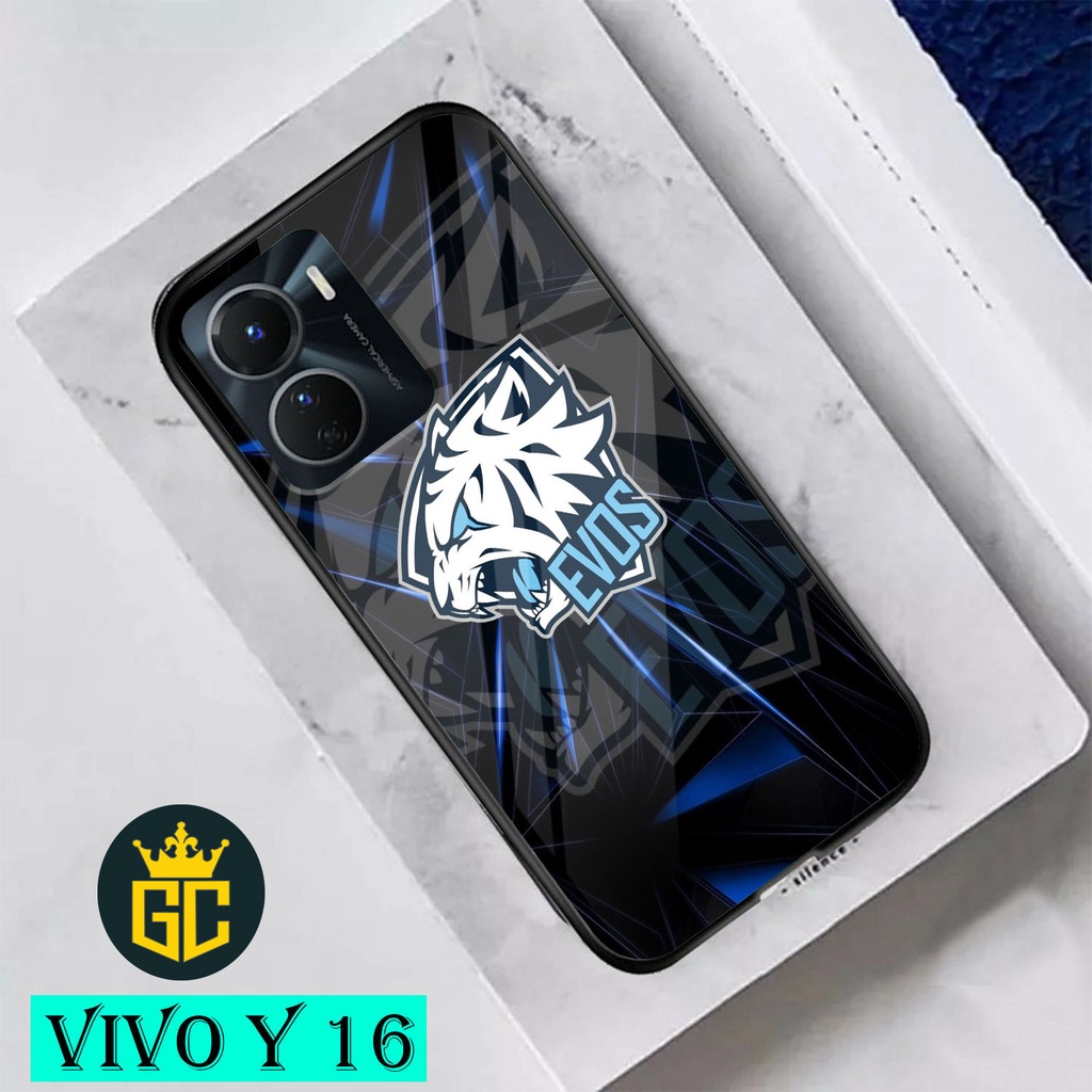Case Hardcase Glossy 2D Vivo Y16 Motif Evos All Type For Smartphone Terbaru