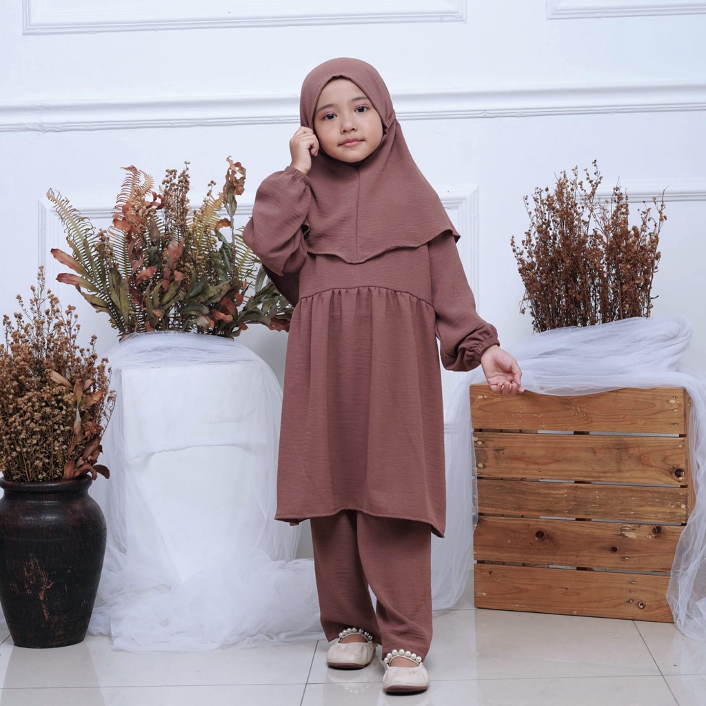 HAURA Setelan Celana Anak Oneset Murah