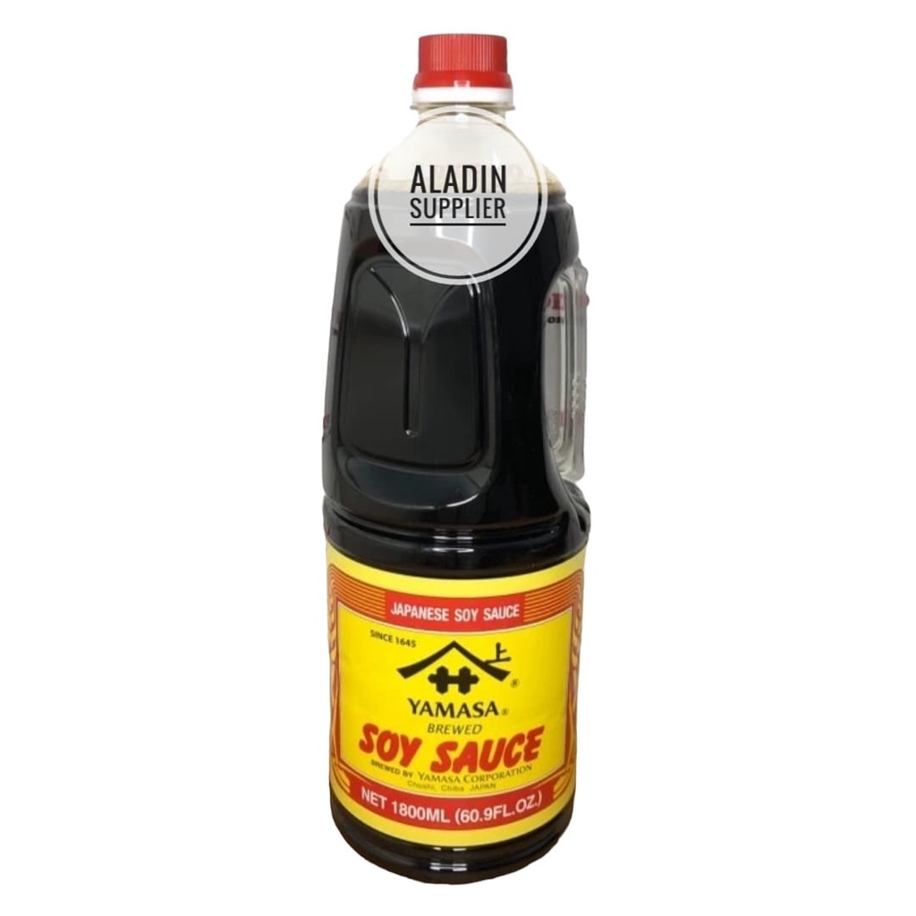

Yamasa Soy Sauce / Shoyu / Kecap Asin Jepang 1.8 Liter