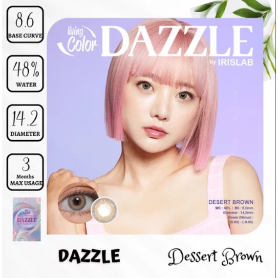 Softlens DAZZLE DIA 14.20MM NORMAL &amp; MINUS (-0.50 s/d -4.00) / softlense BB