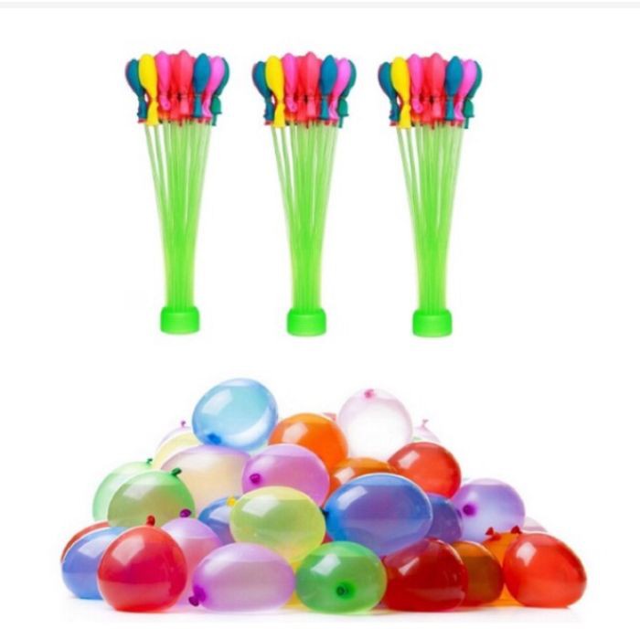 ( Isi 111 Pcs ) Magic Balloons - Balon Air Water Ballon Magic Balloon Mainan Perang Air Magic Bunch