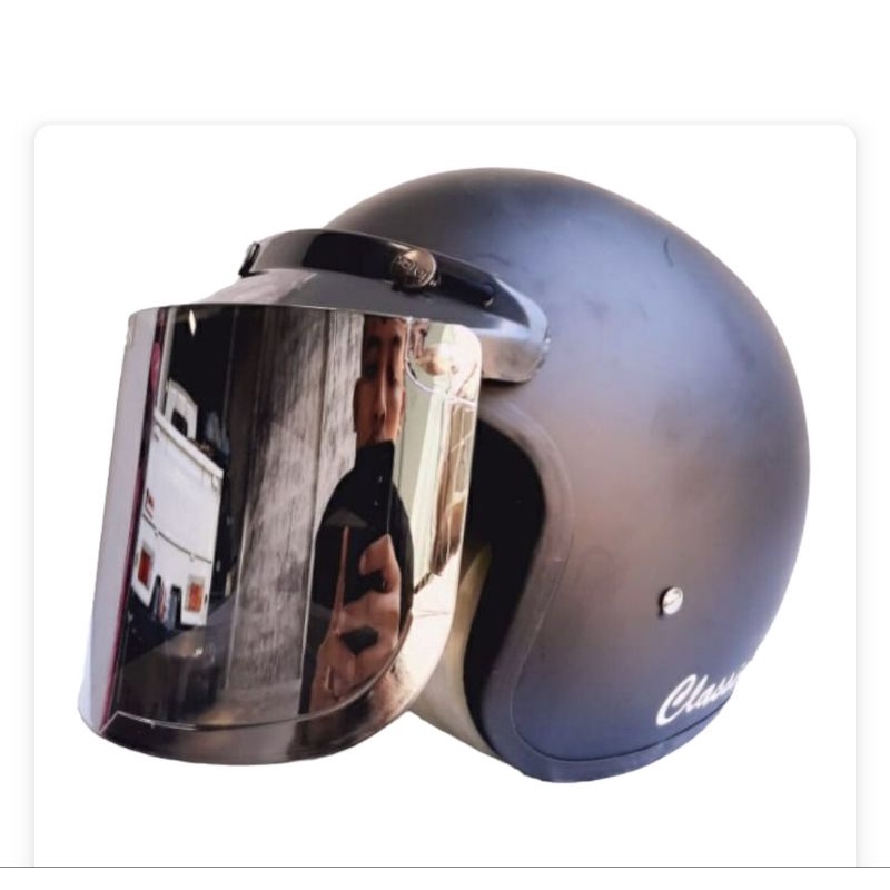 Helm Bogo Classic Retro Helm SNI Helm Murah Helm Pria Wanita helm half face helm sepeda motor klasik