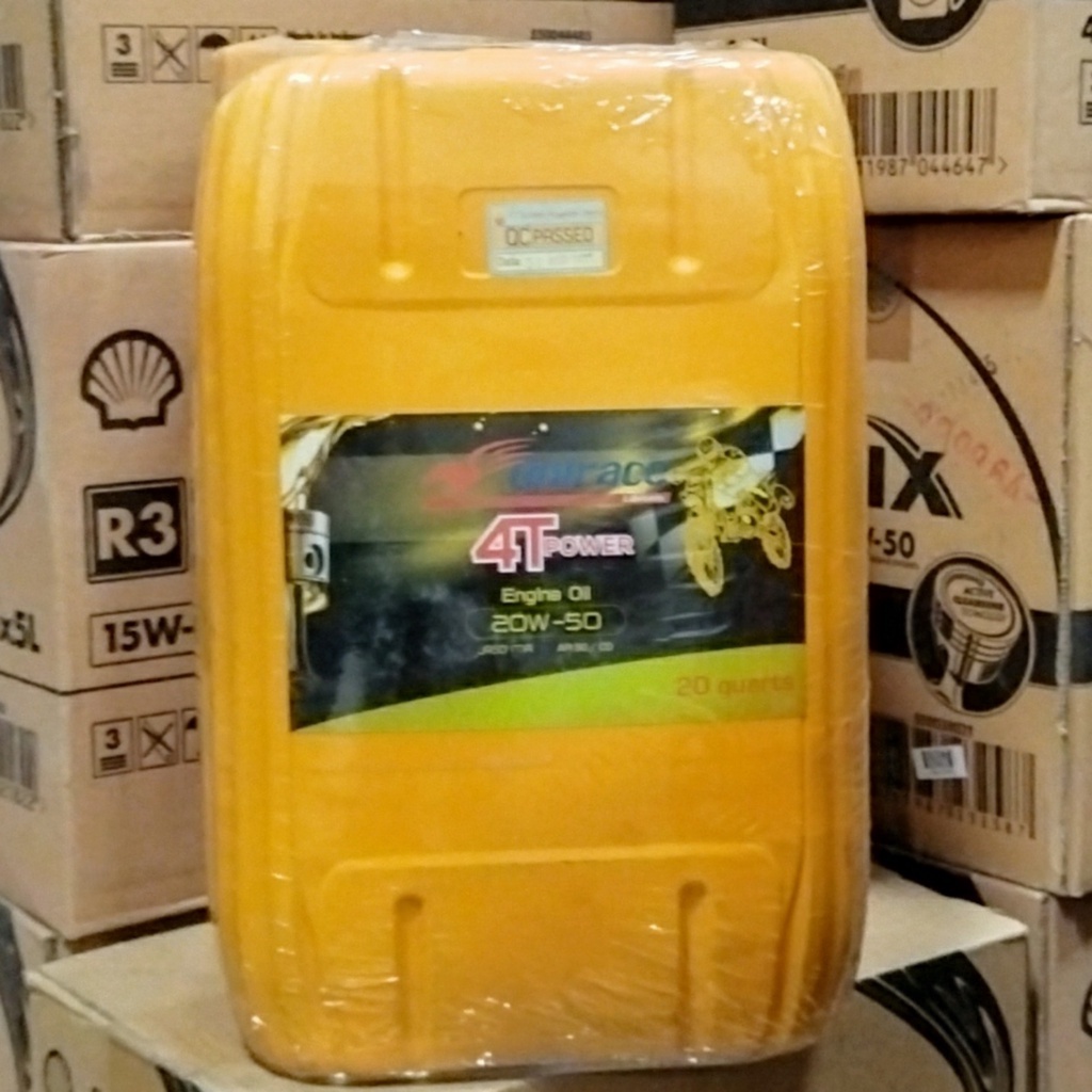 OLI MESIN UNIRACE SAE 20W-50 19 LITER