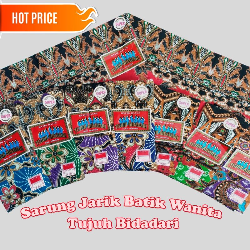 Sarung batik tujuh bidadari / sarung wanita batik/ sarung melahirkan