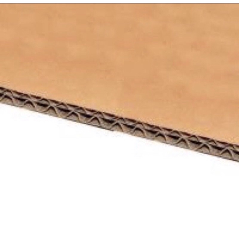 

20x20 cm karton double wall lembaran kardus dus kemasan kraft layer sekat