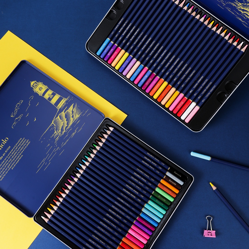 Deli Colored Pencil / Pensil Warna 24 36 48 72 Warna Lebih Panjang Teknologi Hybrid EC122