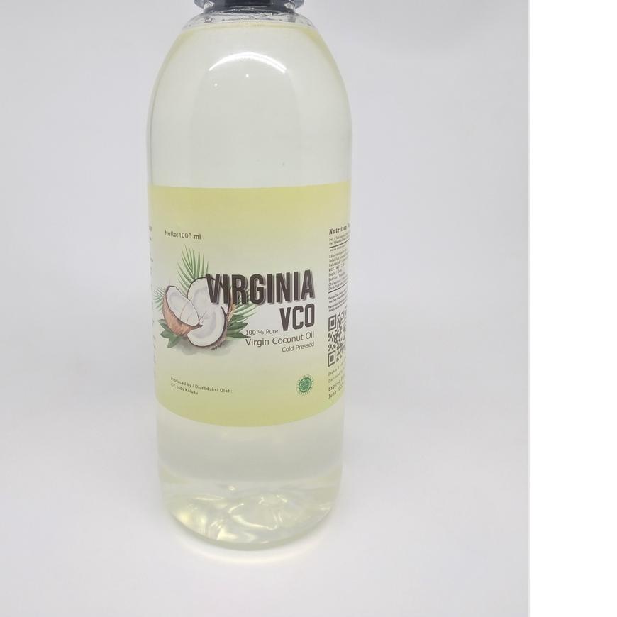 

11.11✔️VCO Virginia 1000 ml 100% minyak kelapa murni virgin coconut oil Best Quality|SQ7