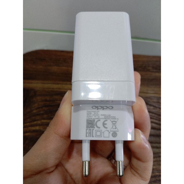 CHARGER VOOC OPPO F9 MICRO ORIGINAL 100%