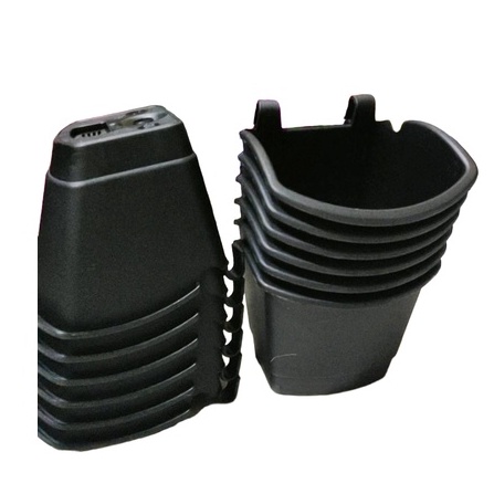 Pot DINDING CANTOL TEMPEL TIP Hitam - Pot Tempel Vertical Garden