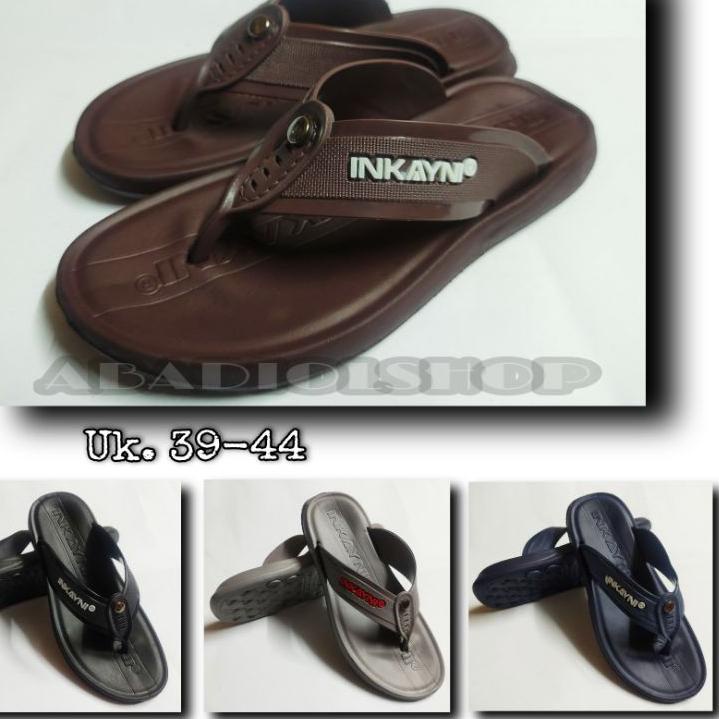 Rekomendasi Sandal Jepit INKAYNI  Dewasa Terbaru / Sandal Karet Pria & Wanita / Sandal Jepit INKAYNI