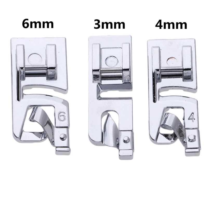 OZXHIXU Sepatu Mesin Jahit Set Hem Presser Foot 3 PCS - CYJ-33 ( Al-Yusi )