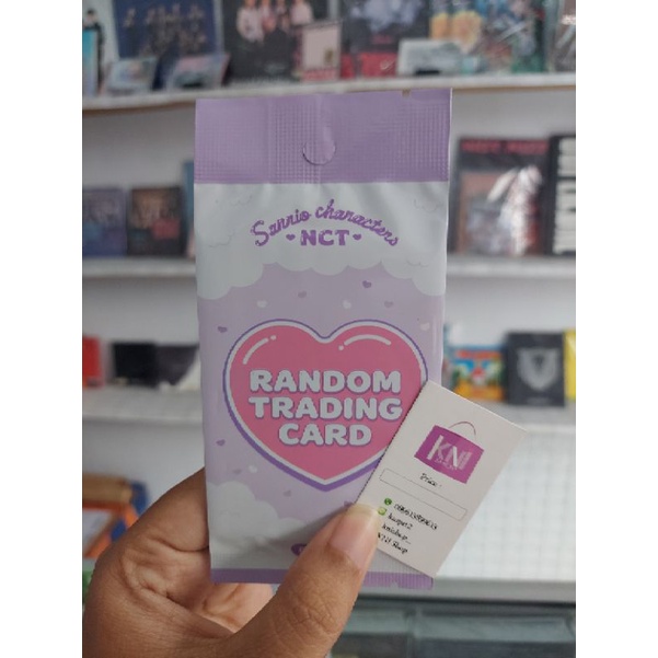 trading card sealed a & b ver sanrio x nct