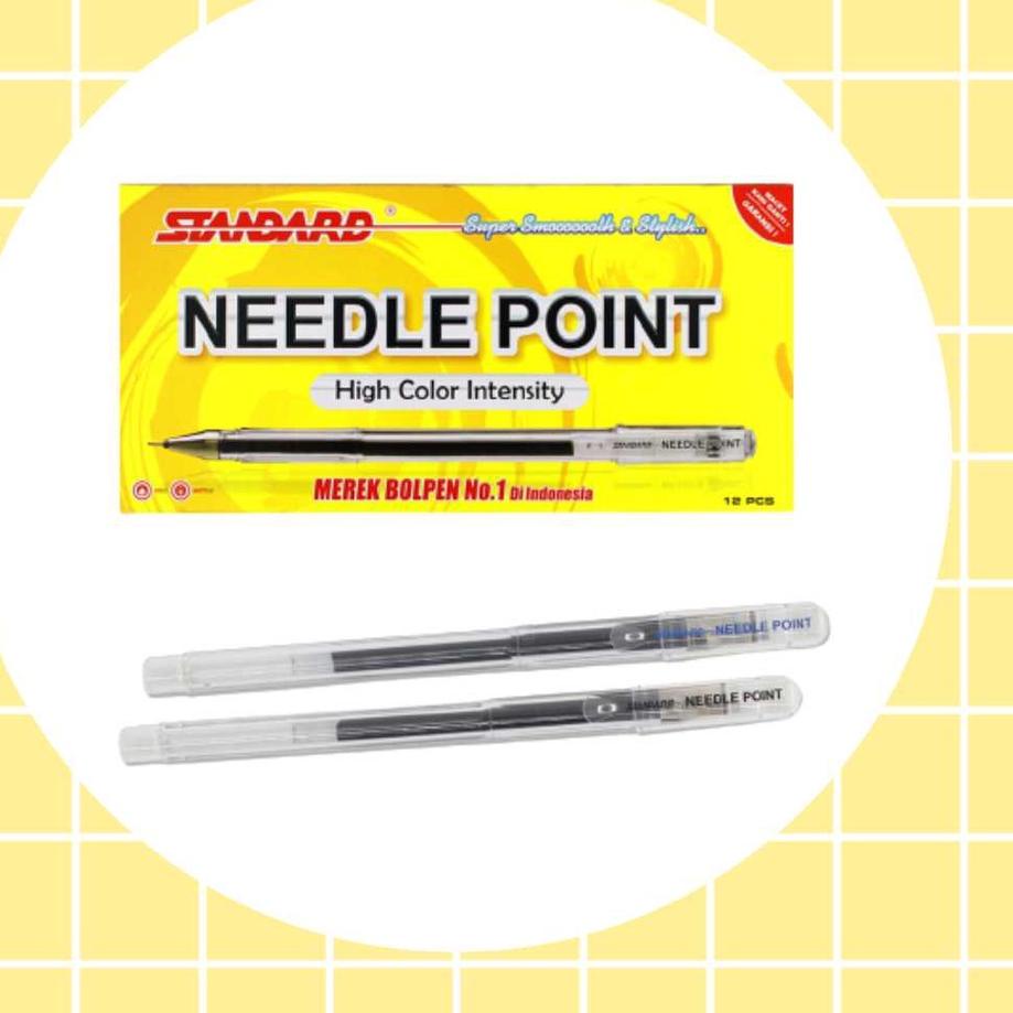 

Kekinian Standard Pen - Needle Point 0.5 Isi 12 pcs Pulpen, Pena, Ballpoint ,.