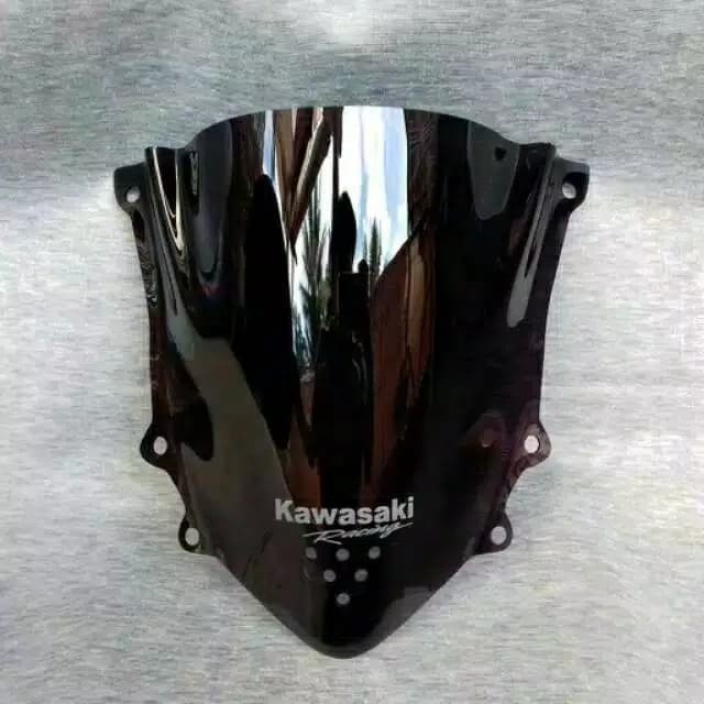 VISOR NINJA RR NEW/WINSHIELD NINJA RR NEW/WINSIL NINJA 150 RR NEW - Hitam
