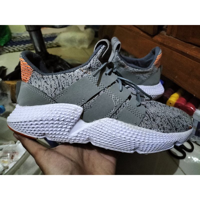 Sepatu adidas Prophere Hijau Army Coklat Brown Sneakers Running Olahraga Pria Wanita Import Kado