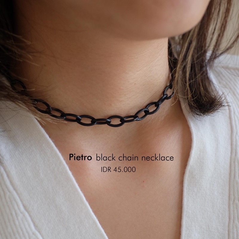 Ark.co - Pietro chain necklace kalung rantai minimalis