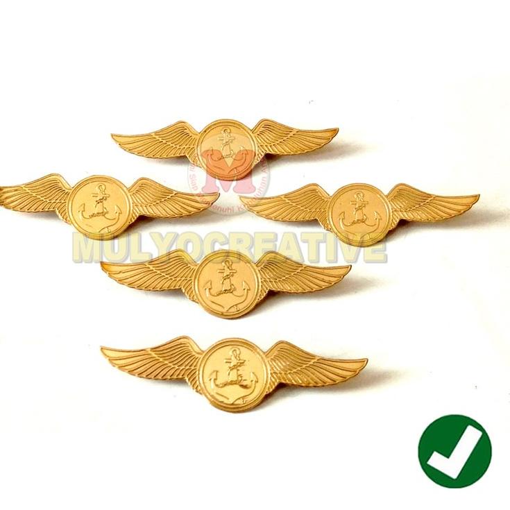 Big Order Wing Pelayaran Logo Jangkar - Wing Atribut Sekolah Pelayaran