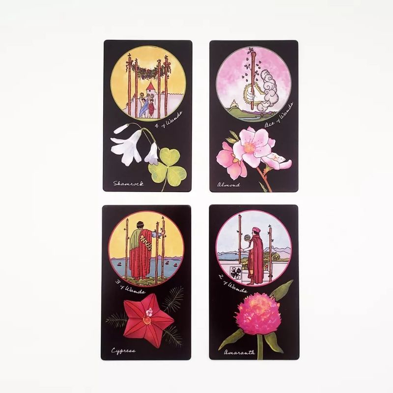 Liber Florum Tarot 12x7cm include guide paper