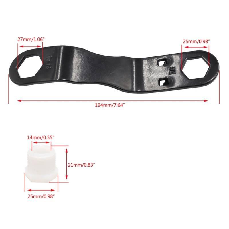 Zzz Kunci Pas Dua Sisi Tahan Lama Dengan Plug Drainase Untuk Water Heater RV