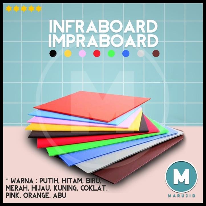 

Infraboard / Impraboard Putih 100X150 Tebal 5Mm