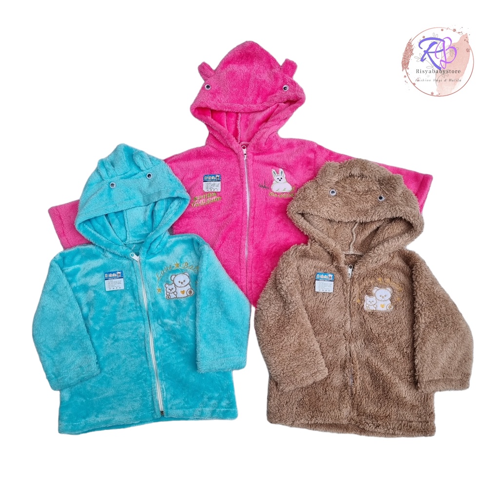 Jaket bayi Bulu Murah 3-24 bulan