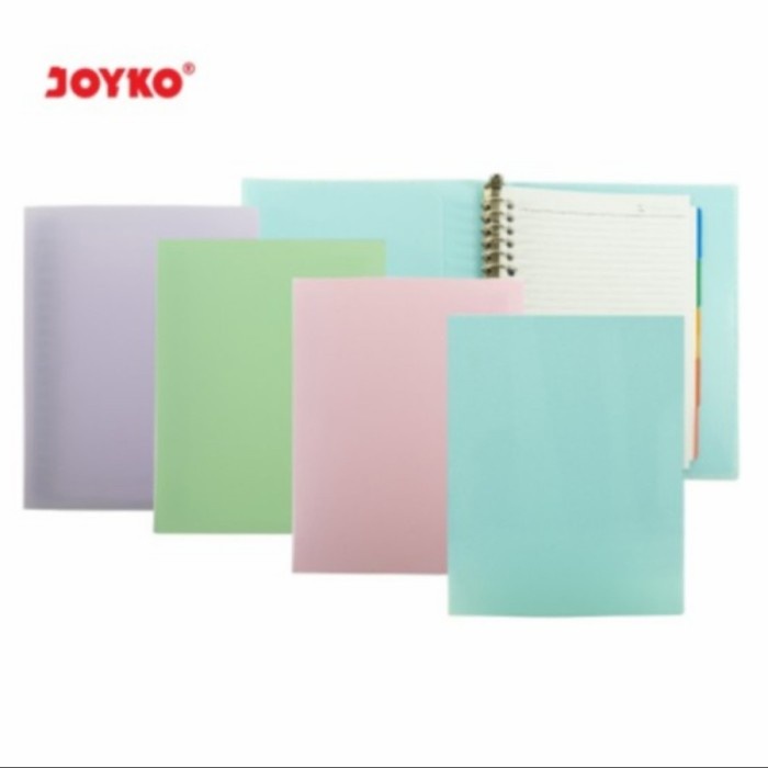 

Map Binder Note A5 JOYKO Warna Pastel, Terang, Polos MHPT-M516 - WARNA PASTEL