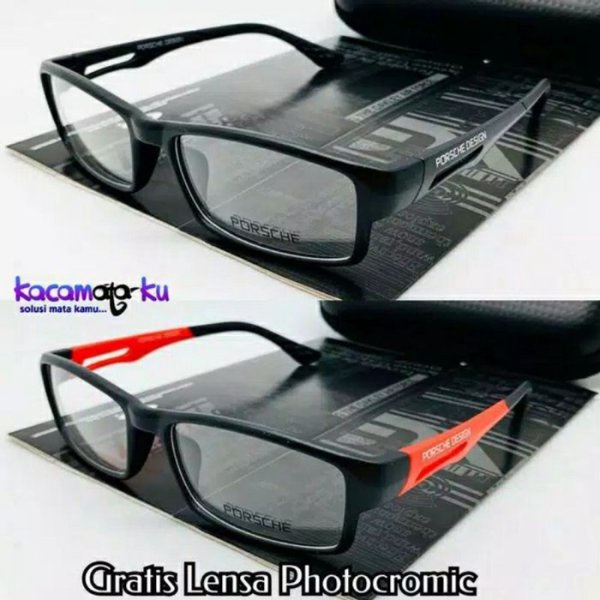 kacamata pria sporty porsche untuk plus