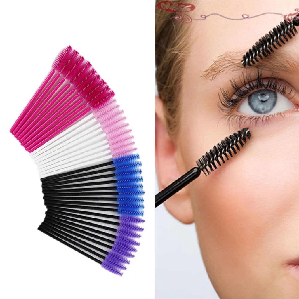 Sikat Bulu Mata / Mascara Wand / Kuas Maskara / Sikat Eyelash Brush 1PCS RANDOM