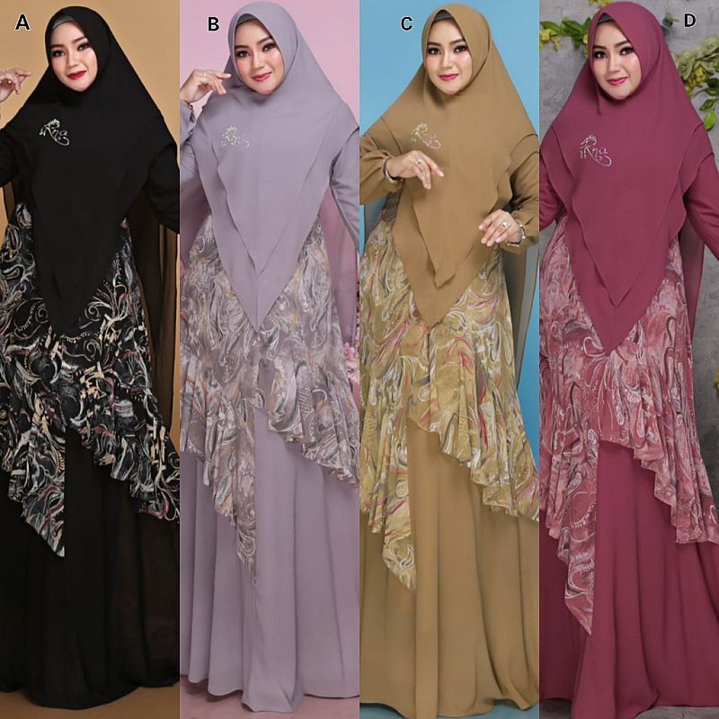 Inayah Syari  By. iRna Emerald  Ceruty ZAHRA COLLECTION