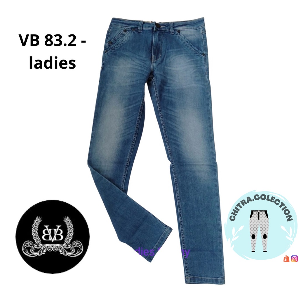 BVB Ladies - Celana Panjang Jeans Wanita Denim Premium Stretch  VB 83.2