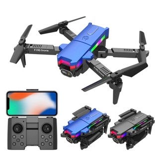 TUTU Drone MINI F190 Baru 4K HD WIFI FPV Drone Dengan Dua Kamera Sudut Lebar Pintar Tinggi Satu Kunci Lepas Landas Lipat RC Quadcopter